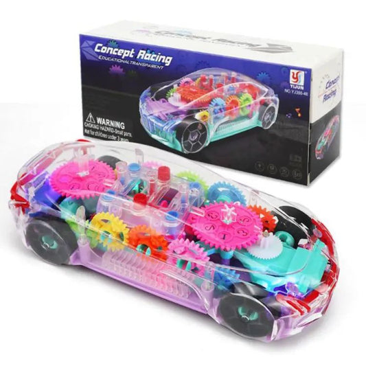 Concept Racing Educational Car 3D Flashing LED Light