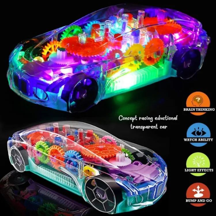 Concept Racing Educational Car 3D Flashing LED Light