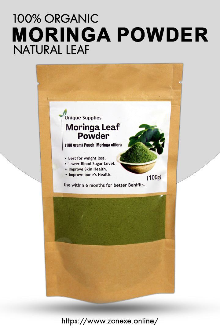 Moringa Leaf Powder 100% Organic Natural Leaf