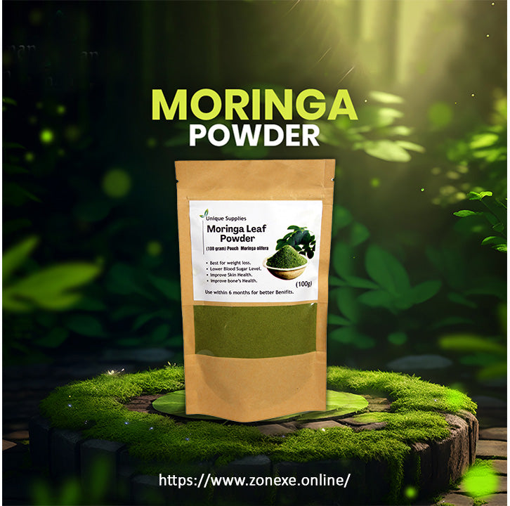 Moringa Leaf Powder 100% Organic Natural Leaf