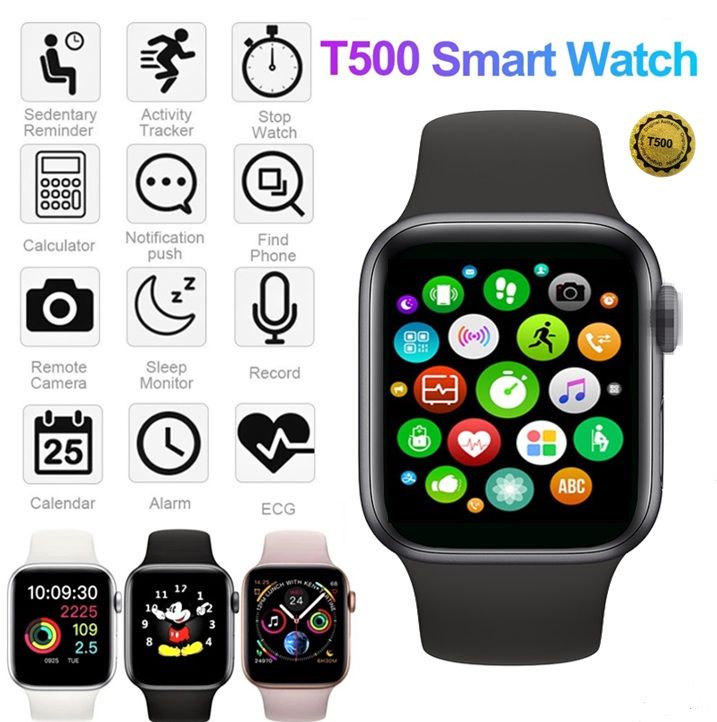 T500 Bluetooth Smart Watch For Men & Women